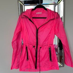 TLA by Morgan Stewart Hot Pink zipper jacket
